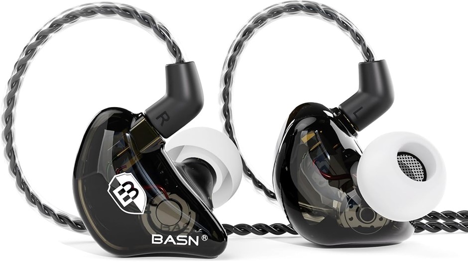 BASN Bsinger BC100 in Ear Monitor Headphones Universal Fit Noise Isolating