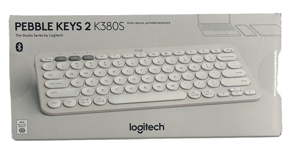 Logitech Pebble Keys 2 K380S Wireless Keyboard