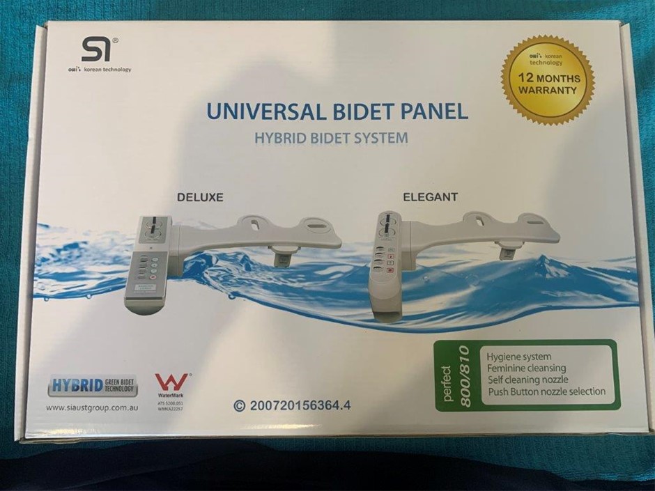 New in Box Universal Bidet Panel,