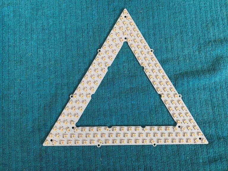 New in Packaging LED Triangles - Quantity 9