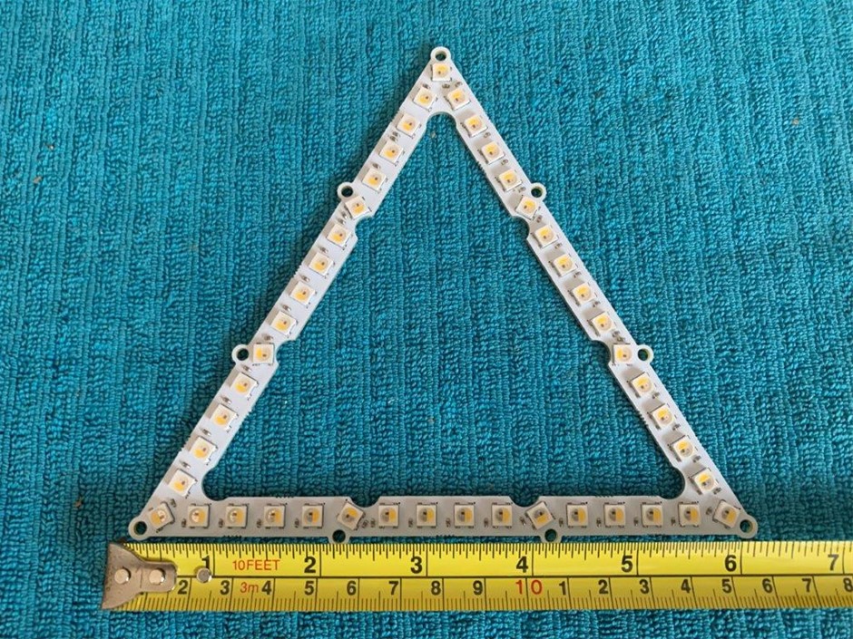 New in Packaging LED Triangles - Quantity 10