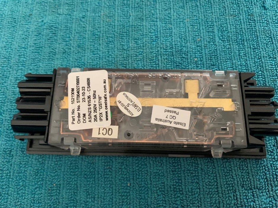 Elsafe Double Power Point, Black -  Qty 4 Boxes