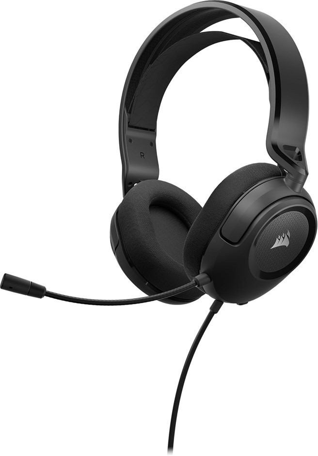 CORSAIR HS35 v2 Multiplatform Wired Gaming Headset – Flexible Omni-Directio