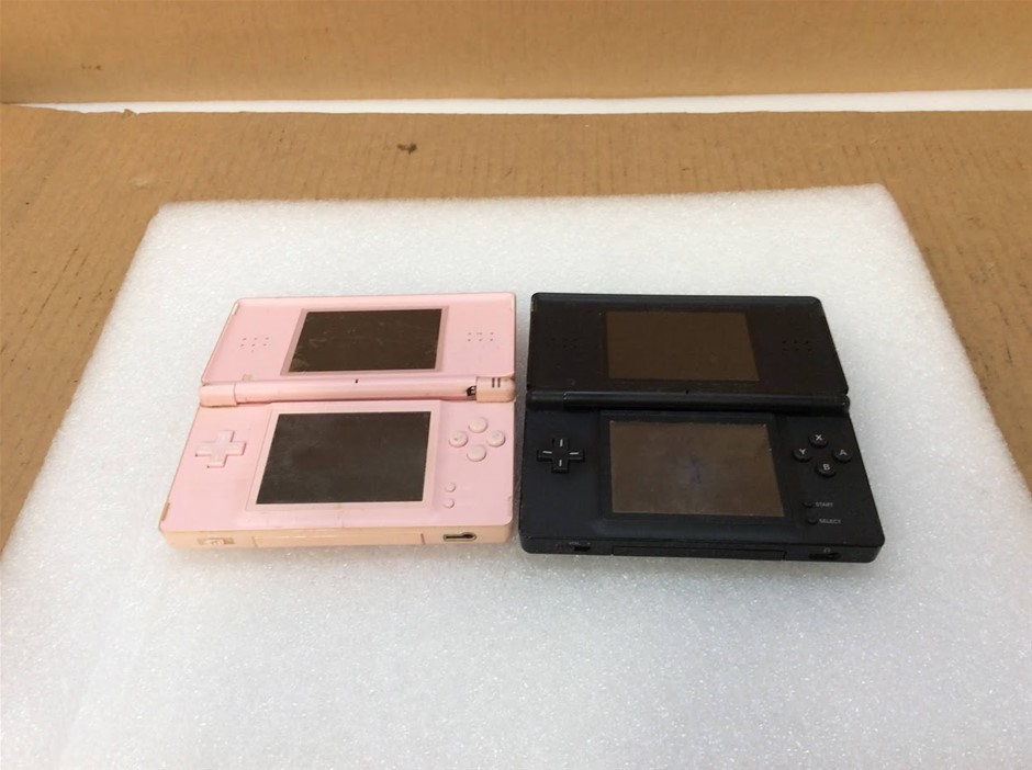 Nintendo DS Lite USG-001 Handheld Game Console (Lot of 2)