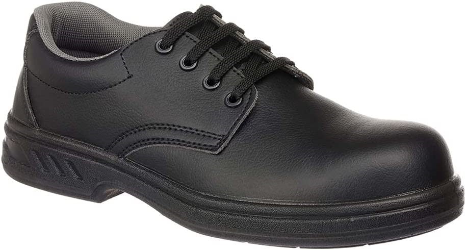 PORTWEST Kids Unisex Steelite Laced Safety Shoe. Size: EU35/US3. Colour: Bl