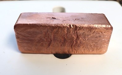 1Kg Copper Ingot Bar 999 Investor Grade Bar