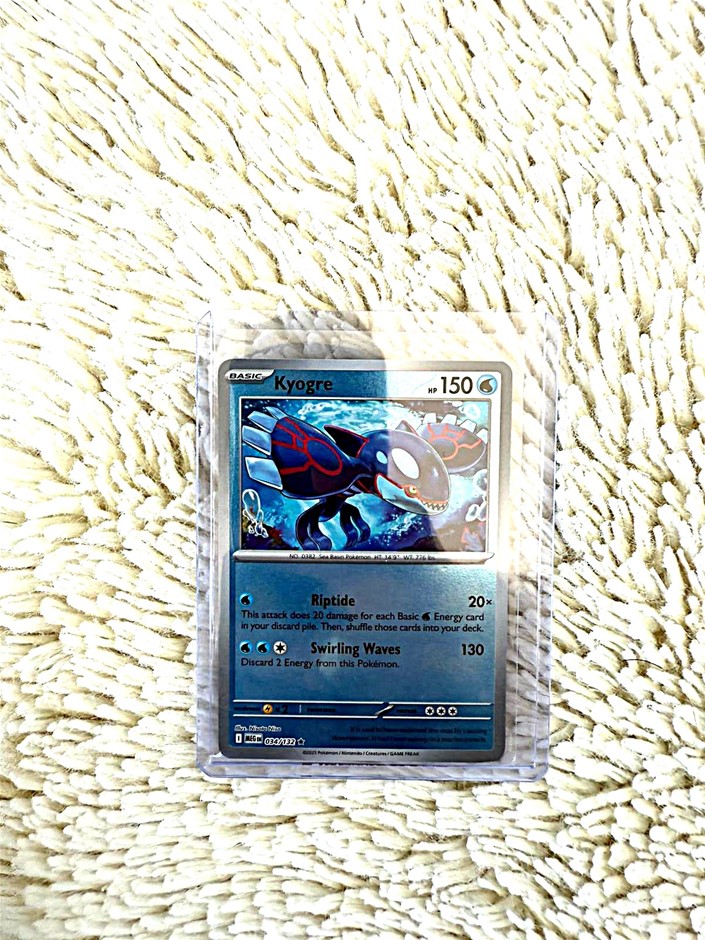 kyogre reverse r 034/132 Reverse Rare English