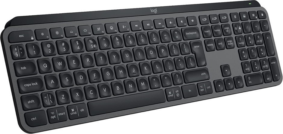 LOGITECH MX Keys S Wireless Keyboard, Low Profile, Fluid Precise Quiet Typi