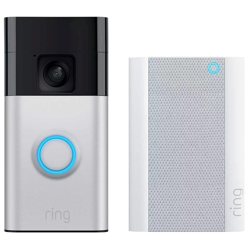 Ring Battery Video Doorbell With Chime Pro. NB: Used.