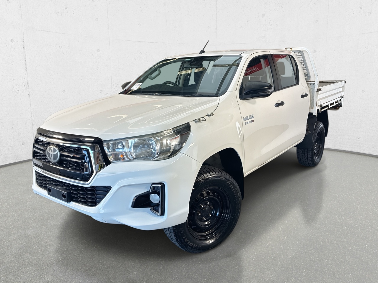 2020 Toyota Hilux 4x4 SR GUN126R Turbo Diesel Automatic Crew Cab Chassis