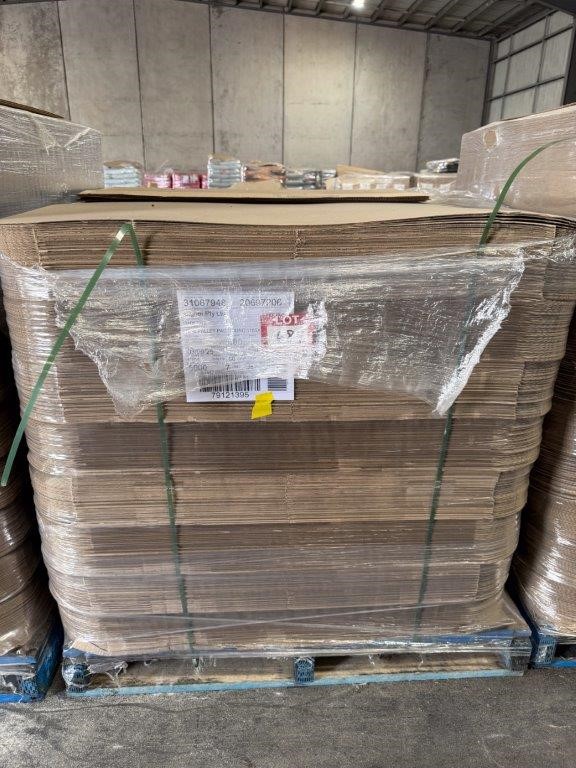 Approx. 600 x SIGNET PTY LTD Cardboard 1816 Pallet Pad