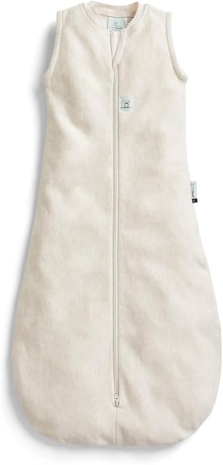 ERGOPOUCH Sleeping Bag, Sleeveless, Organic Jersey Cotton, 1.0TOG, 3-12M,
