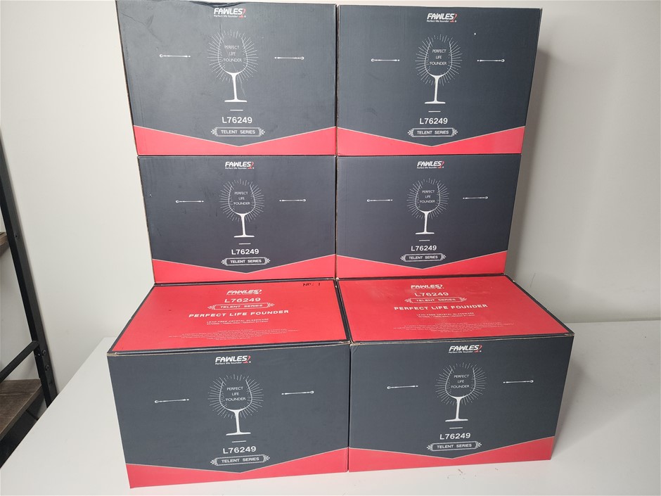 FAWLES Lead Free Crystal Wine Glasses Model: L76249