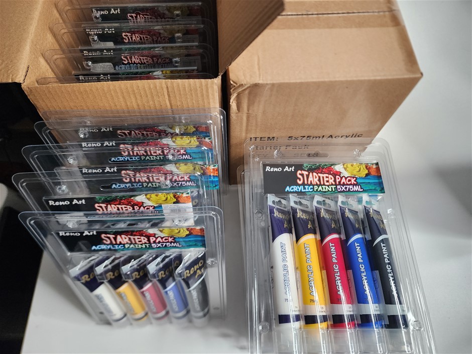 Reno Art Starter Pack Acrylic Paint