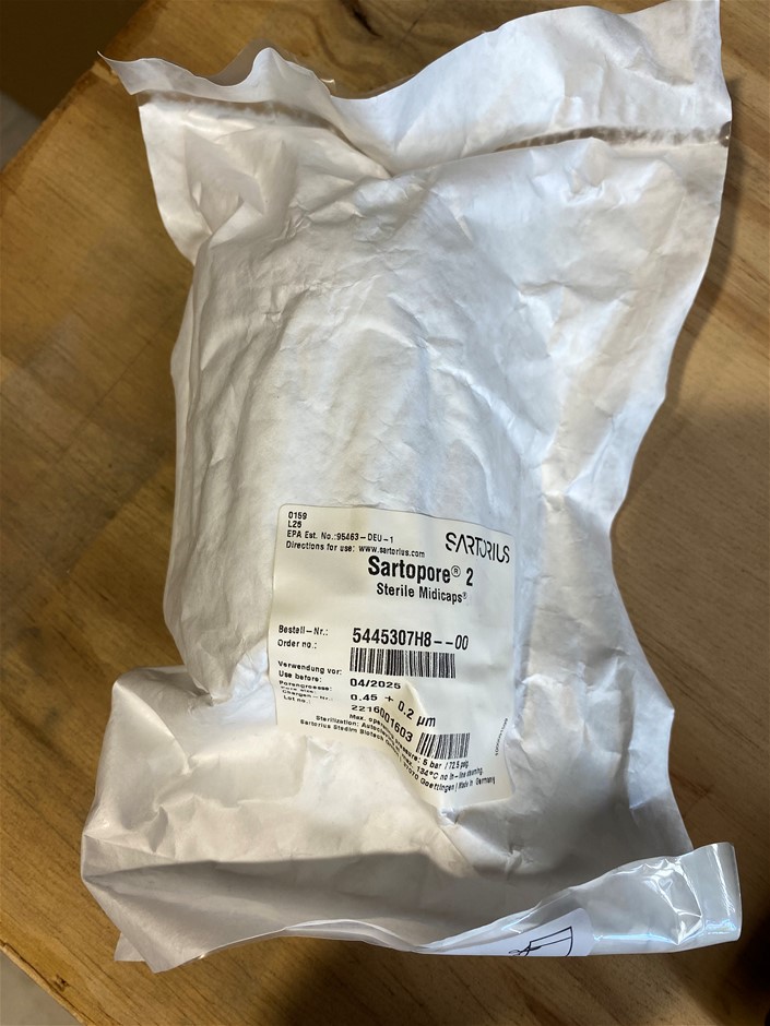 Sartopore 2 Sterile MidiCaps 0.45 + 0.2 um