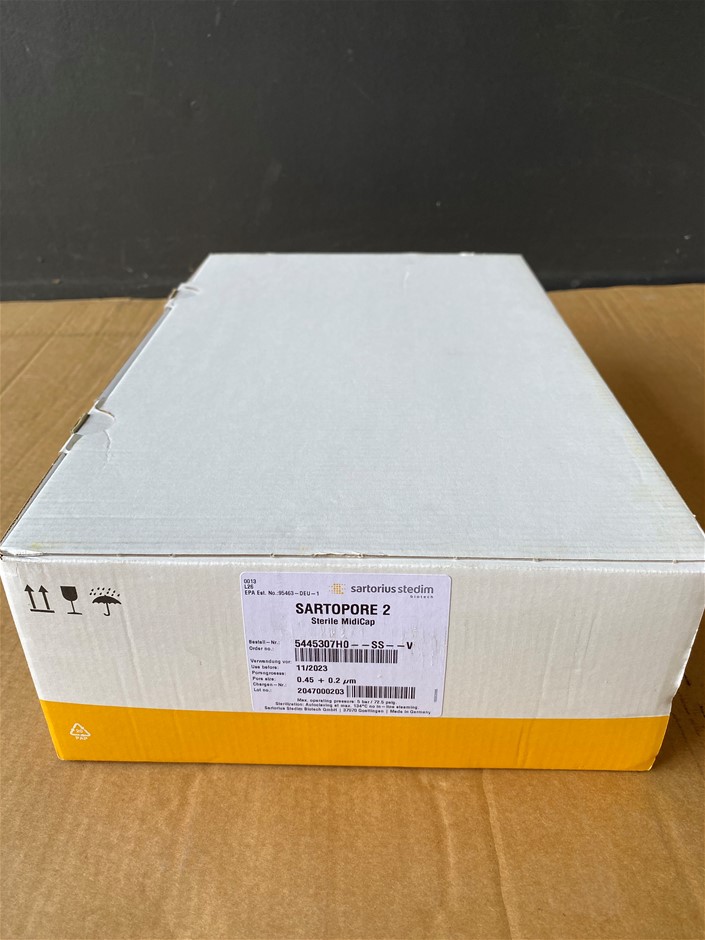 Sartopore 2 Sterile MidiCaps 0.45 + 0.2 um, 2 pc