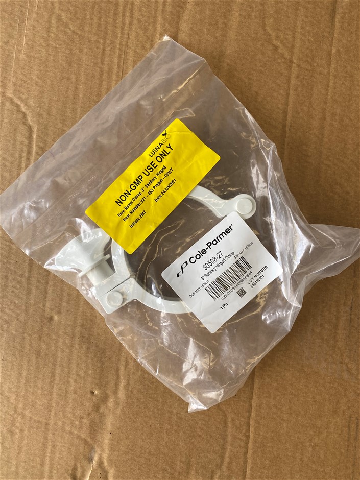 3" Sanitary Hinged Clamp