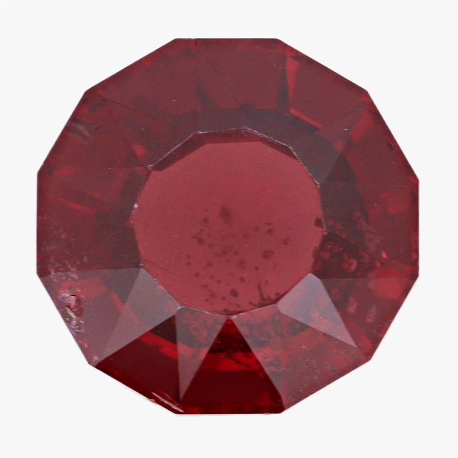 3.09 Carats Pinkish Red Rhodolite Garnet