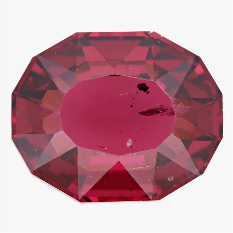 3.05 Carats Pinkish Red Rhodolite Garnet