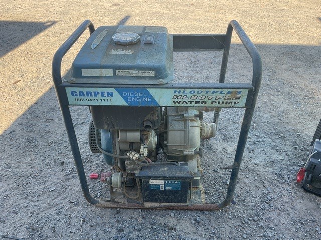 Garpen HL80TPLE Diesel Driven Water Pump