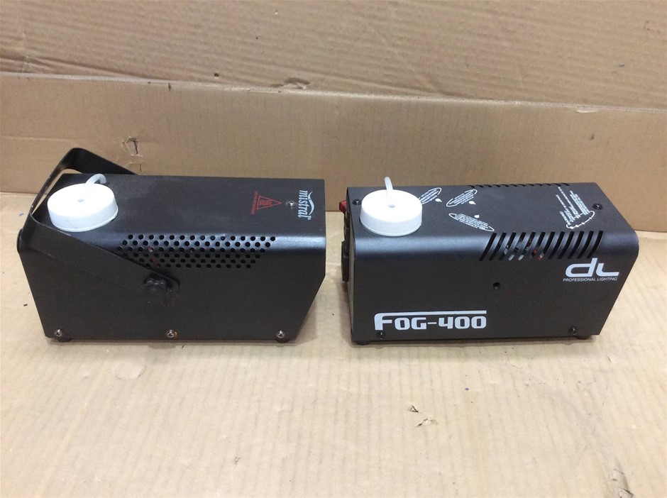DL Fog-400 Fog Machine + Mistral Fog Machine