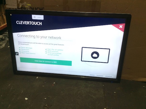 Clevertouch 65" Plus Series 5th Gen Interactive LED Display