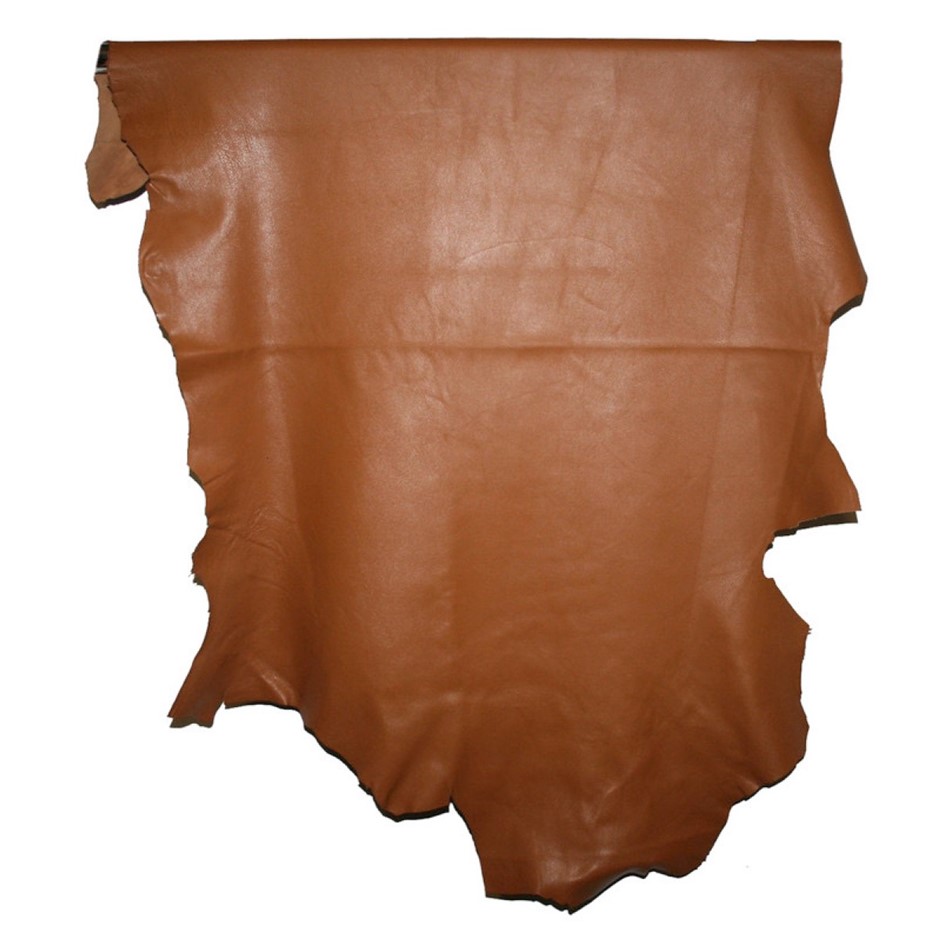 8sqft Top Grade Camel Nappa Lambskin Leather Hide