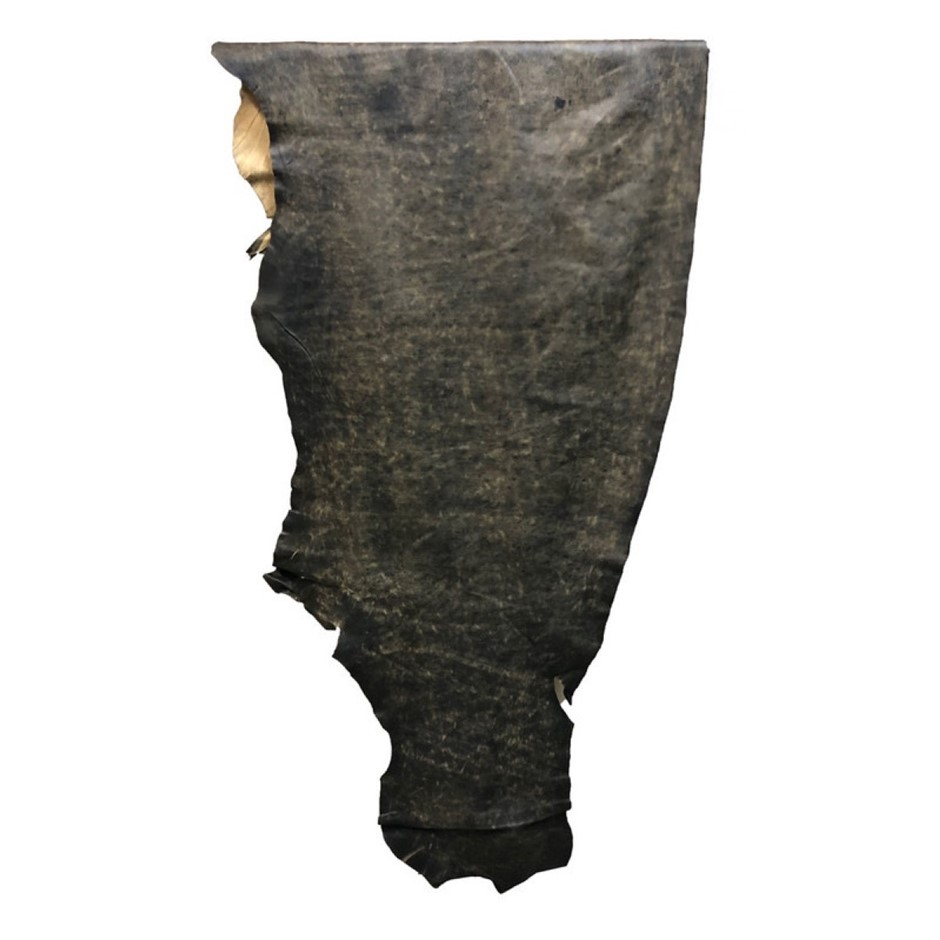 8 Sqft Large Top Grade Rustic Brown Colour Cow Leather Hide