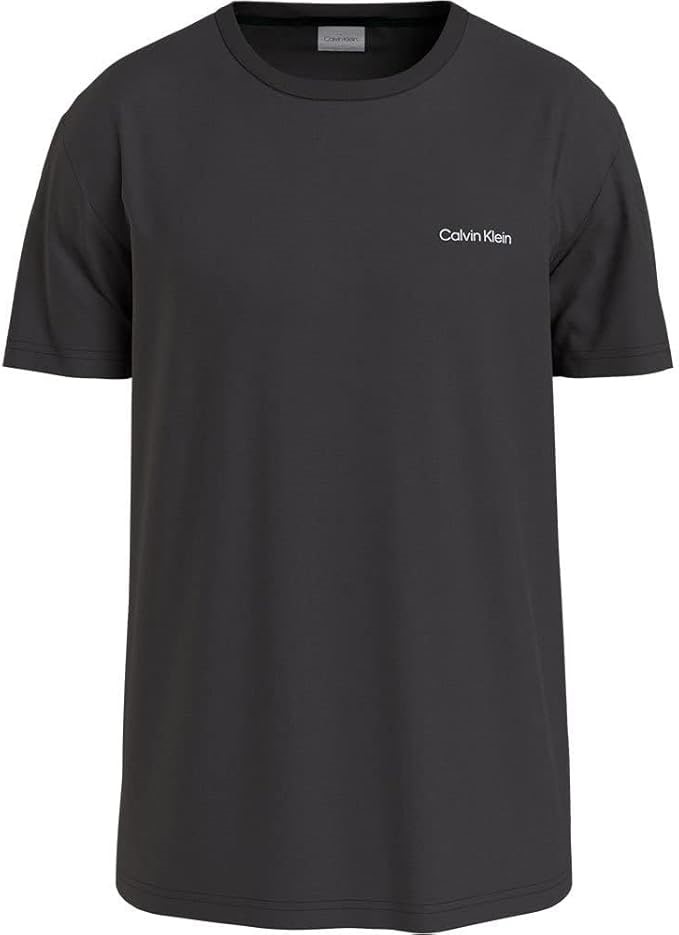 CALVIN KLEIN Men's Micro Logo Interlock Tee, Size XS, Black (BEH), K10K1098