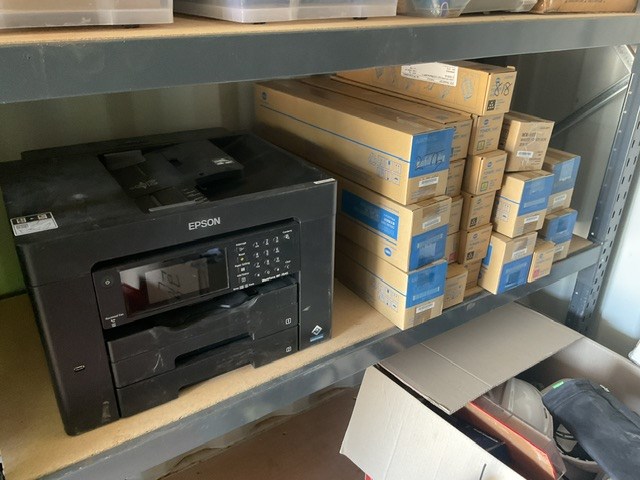 Epson Printer and Approx 20 Assorted Toners