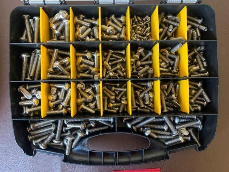 New Quality Large Size Carry Case with  Stainless Steel Allen Dome Head 