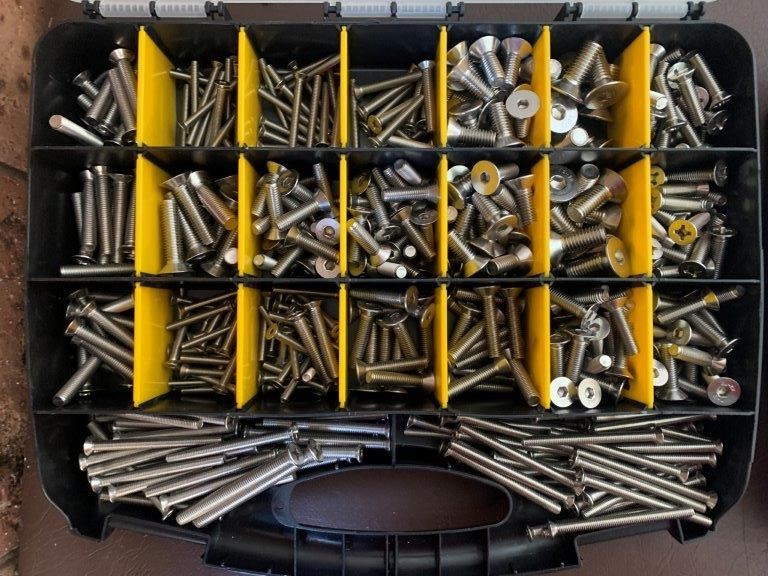 New Quality Large Sized Carry Case with Stainless Steel Allen Head