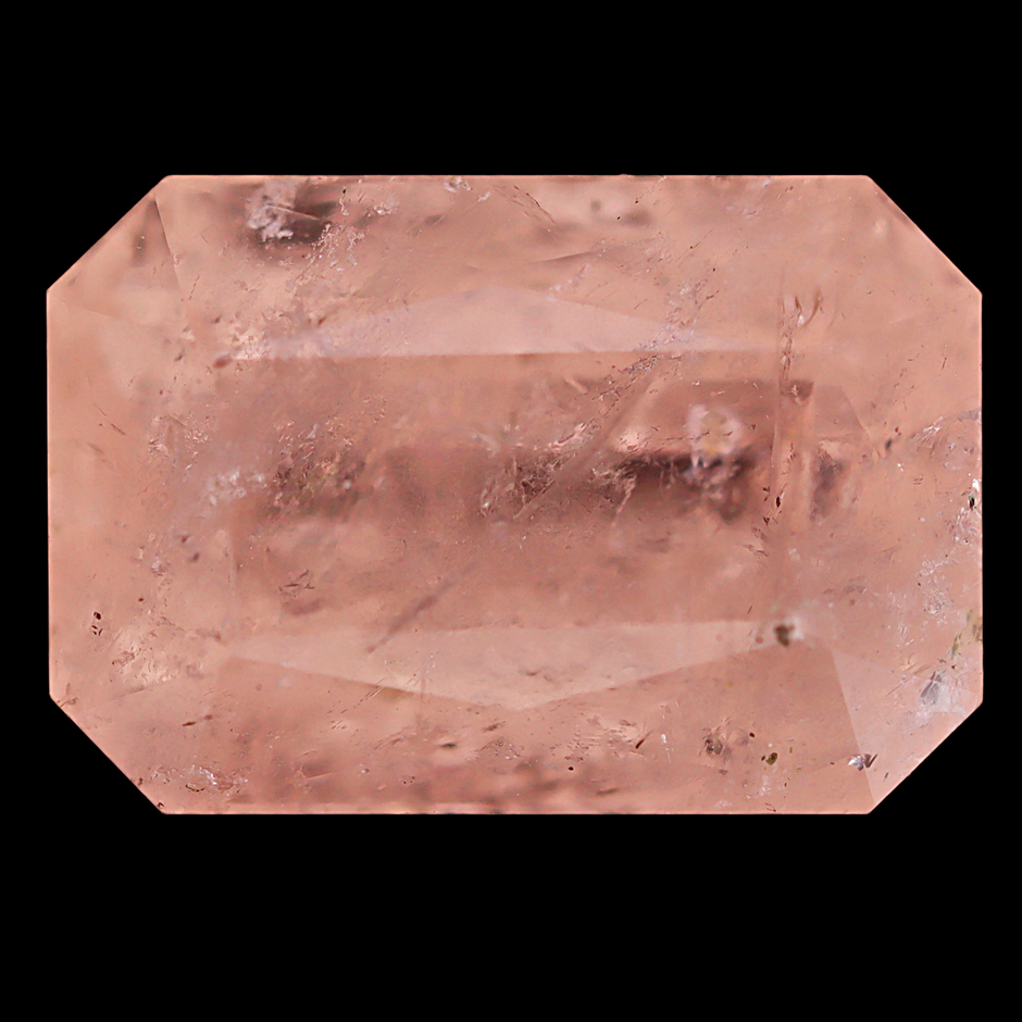 6.90 Carats Peach Morganite