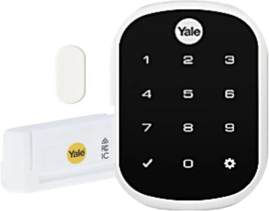 YALE Assure SL Satin Chrome with YALE Home HK Module. NB: Minor Use, May Be
