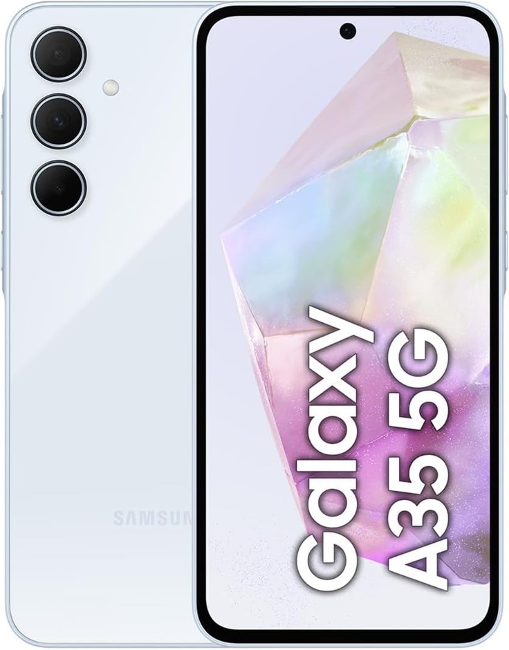 SAMSUNG Galaxy A35 128GB Ice Blue SM-A356ELBAATS. NB: Not In Original Packg