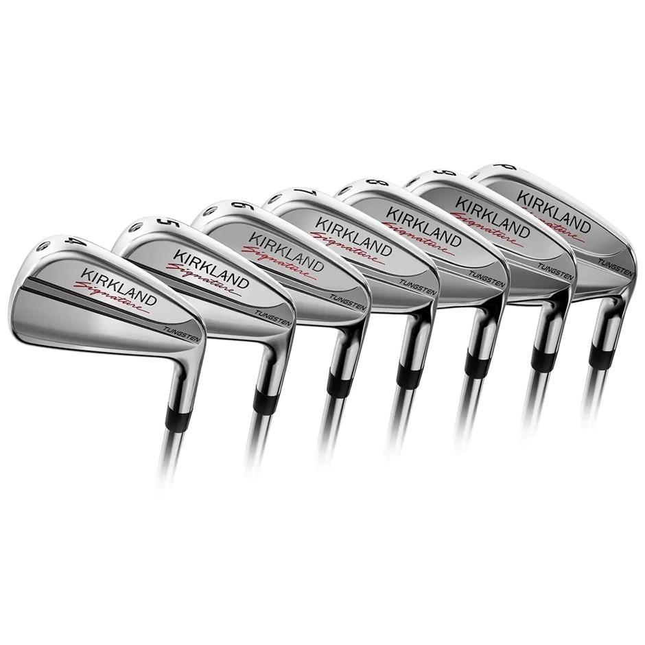 SIGNATURE 3-Piece Golf Iron Set, Stiff Flex, Irons: 4i, 5i, 6i. NB: Not in