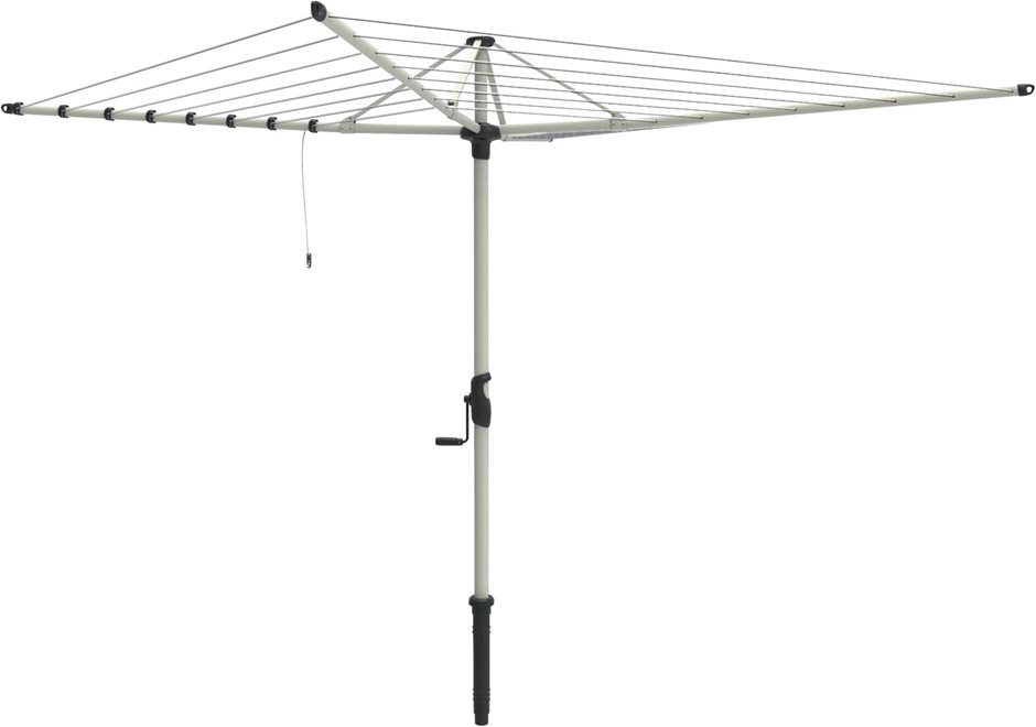 HILLS 8 Lines Rotary Clothesline, Surfmist
