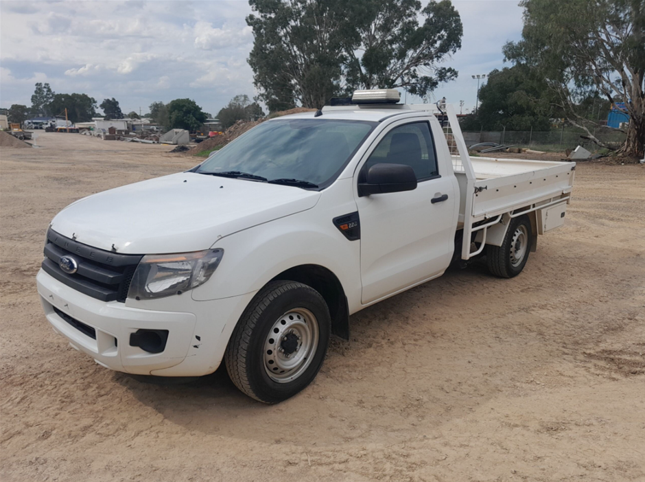 2015 Ford Ranger XL 4X2 PX Turbo Diesel Manual Cab Chassis (EX-GOV)