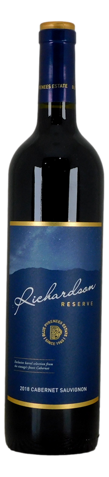 Blue Pyrennes Richardson Reserve Cab Sav 2018 (6x 750mL), AUS.