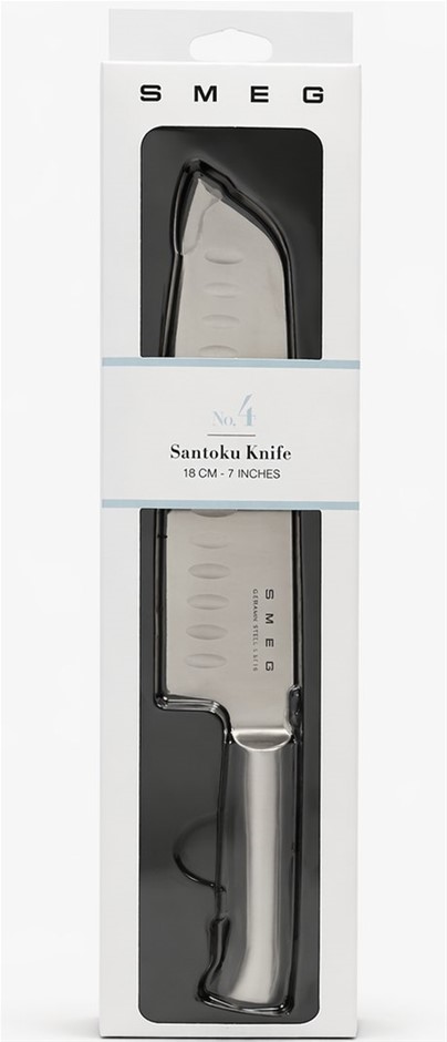 MASTERCHEF Professional Santoku Knife, High Carbon Stainless Steel, Triple