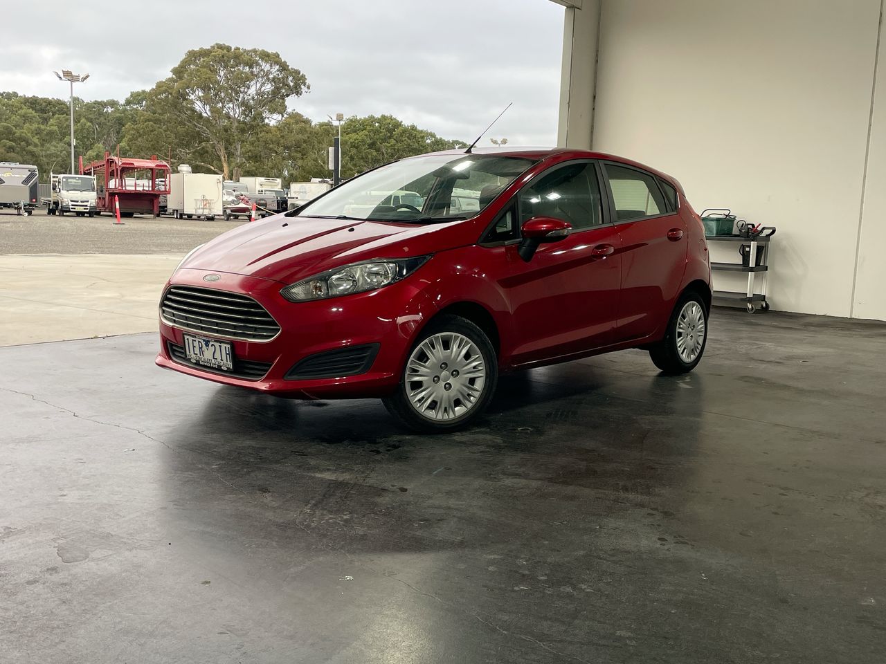 2014 Ford Fiesta Ambiente WZ Automatic Hatchback