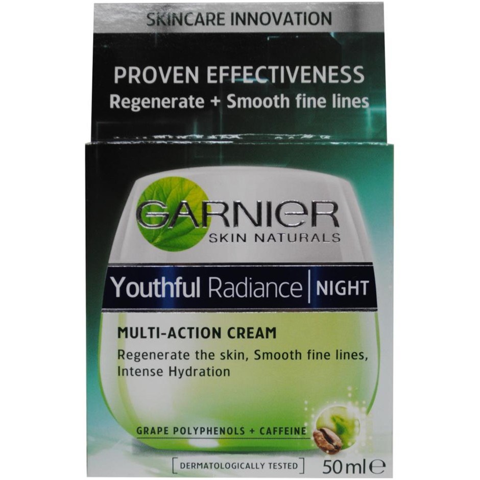 24 x Garnier 50ml Youthful Radiance Nigh