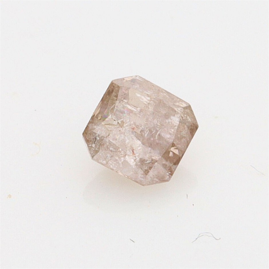0.27ct (1pc) Natural Pinkish Brown Diamond