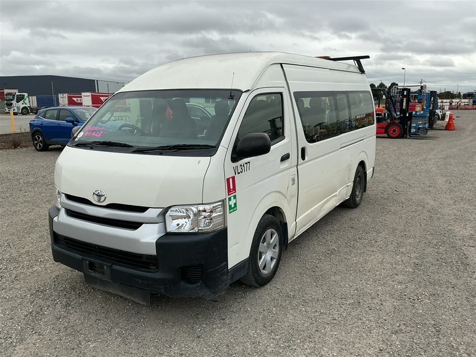 2018 Toyota HiAce KDH223R Turbo Diesel Automatic 12 Seats Bus