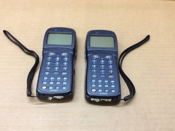 Denso BHT-8000 D&BHT-8000 4MB Mobile Handheld Computer (Lot of 2)