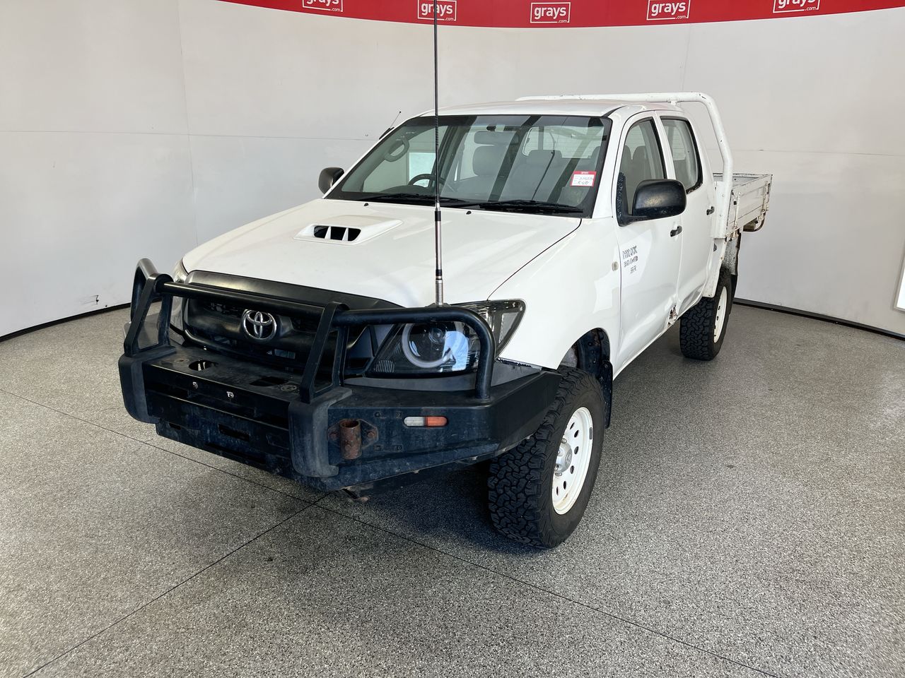 2010 Toyota Hilux SR (4x4) KUN26R Turbo Diesel Manual Crew Cab Chassis