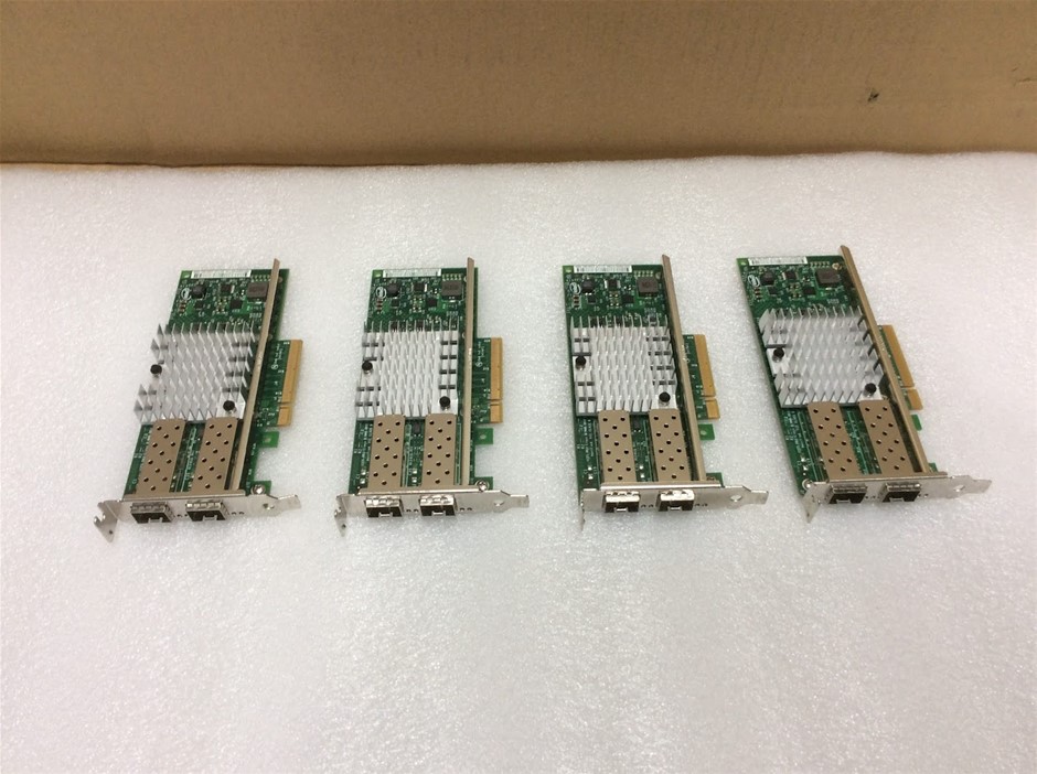 Intel X520-SR2 Network Adapter (Lot of 4)