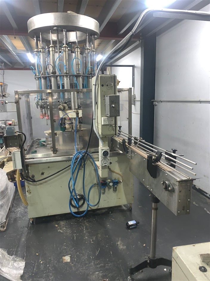 Bottle Filling and Capping Line with Palletised Spare Parts