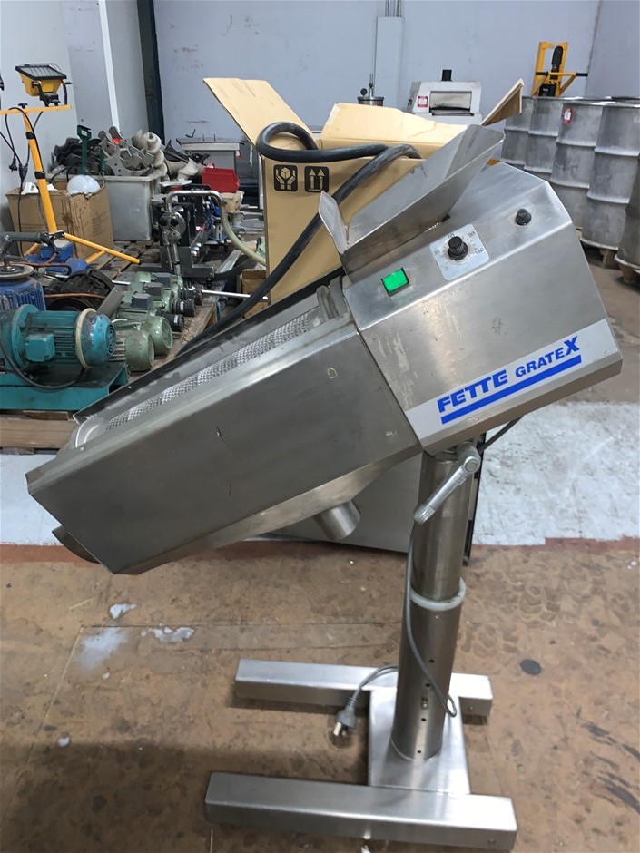 Fette Gratex Rotary Tablet Deduster