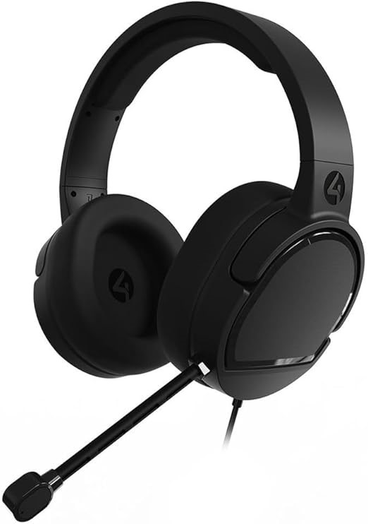 4GAMERS Panther Performance Gaming Headset - Xbox, PS4/PS5, Switch, PC - Bl